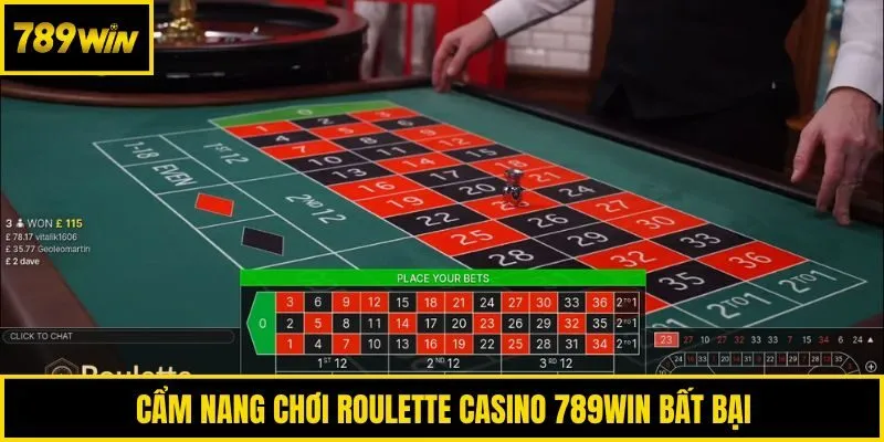 Cẩm nang chơi Roulette Casino 789win bất bại